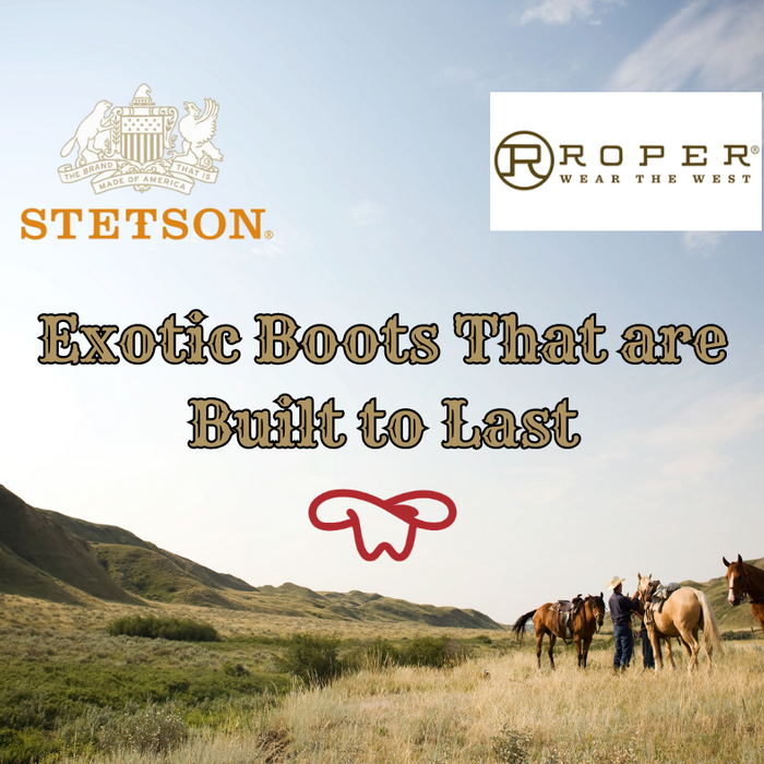 Step Into Luxury: Exploring the World of Exotic Boots from Stetson and Roper