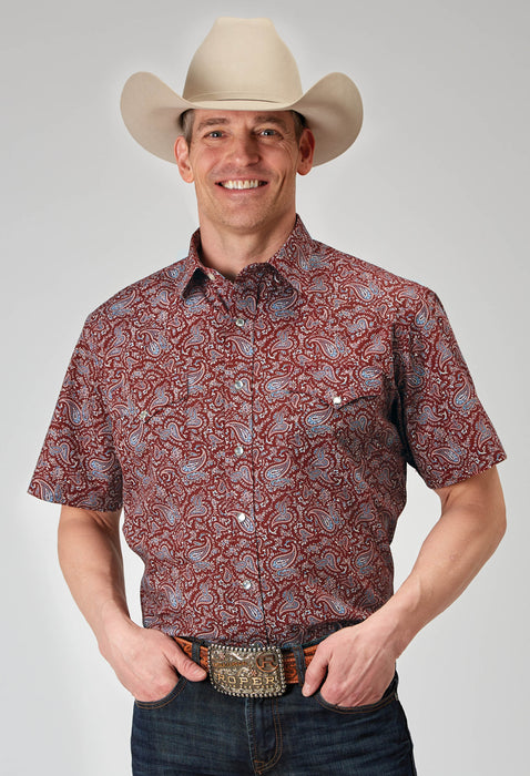 Men's Roper Vintage Paisley Western Shirt