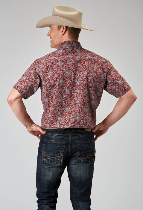 Men's Roper Vintage Paisley Western Shirt