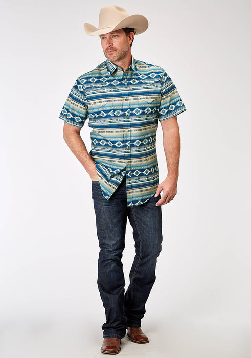 Men's Roper Aztec Blanket Western Shirt