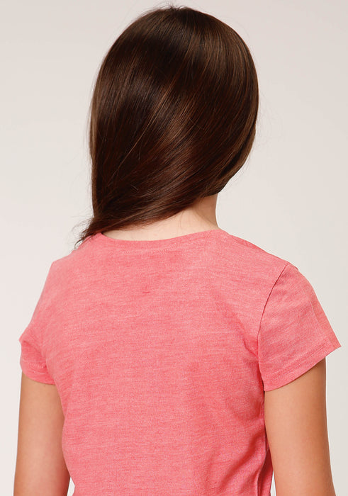 Roper Coral Jersey Knit Short Sleeve Tee