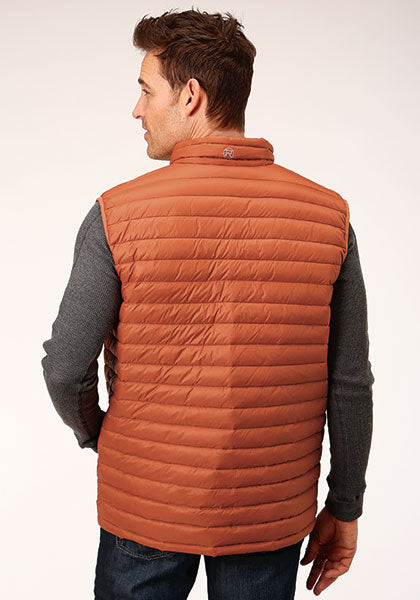 1304 DOWN PROOF COATED VEST - RUST