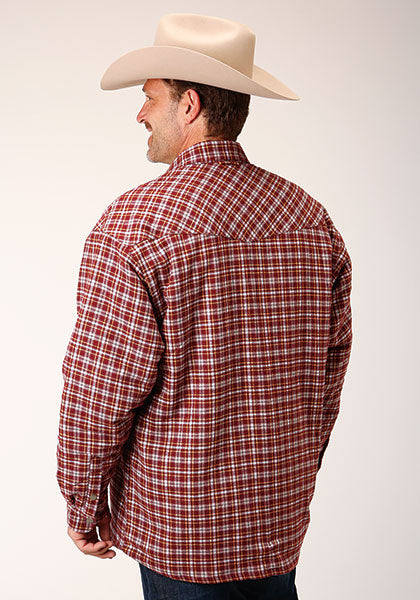 1637 SHERPA LINED FLANNEL SHIRT JCKT