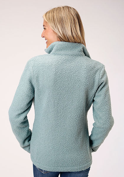 1349 BONDED FAUX LAMB FUR FLEECE JCKT