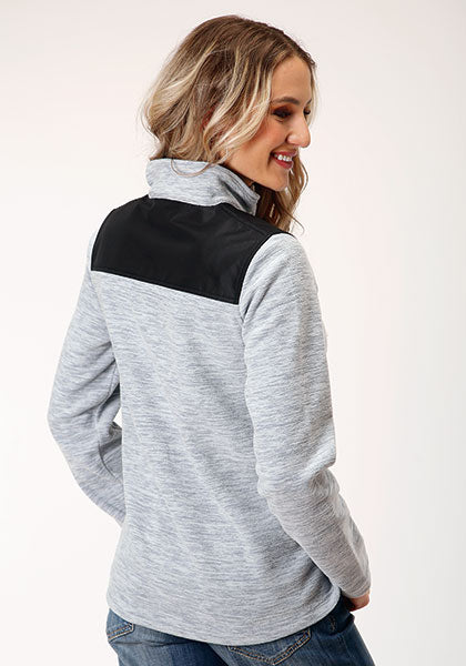 1739 HTHR GREY MICRO FLEECE