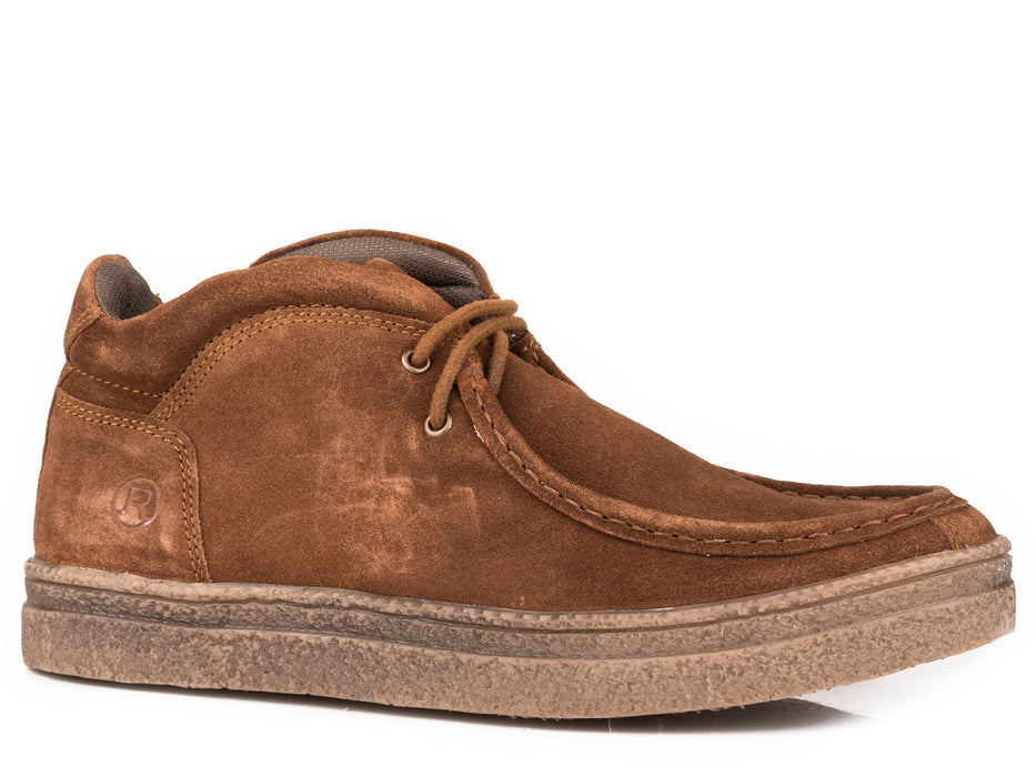 Roper Brown Suede Leather Chukka