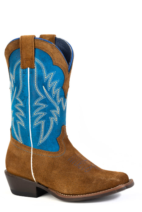 Boys Roper "Cowboy Rider" Suede Boots