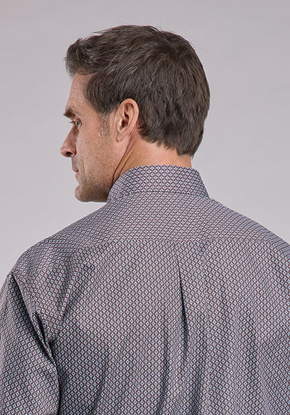Mens Stetson Diamonds Western Shirt