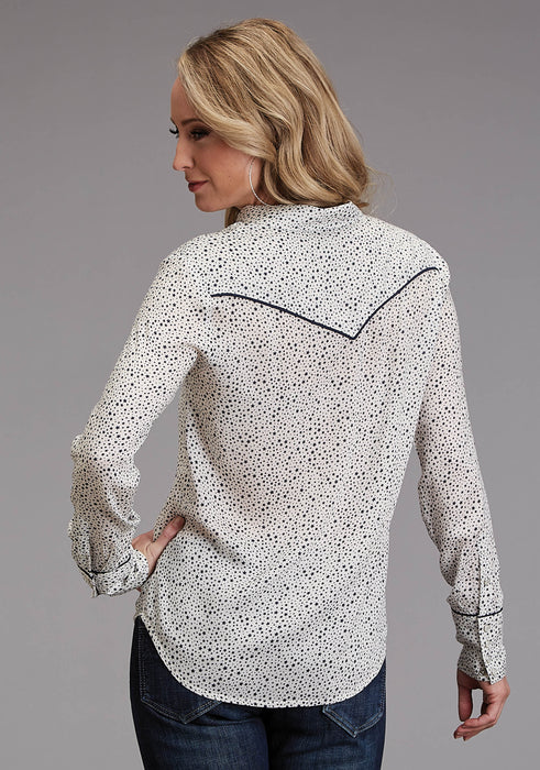 Women's Stetson "Stars" Western Long Sleeve Blouse