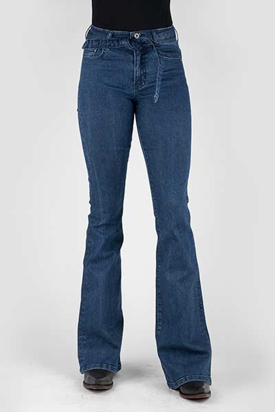 Womens Stetson 921 High Waist Flare Jean