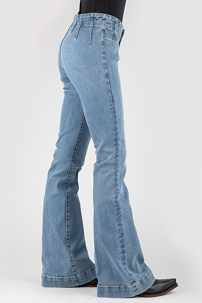 Womens Stetson 921 High Waist Flare Jean