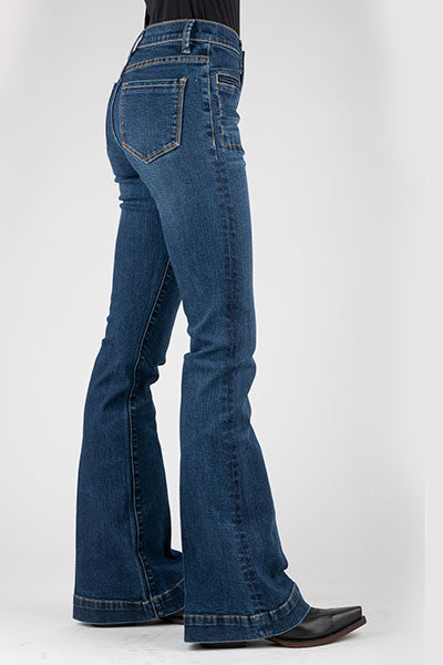 Womens Stetson 921 High Waist Flare Jean