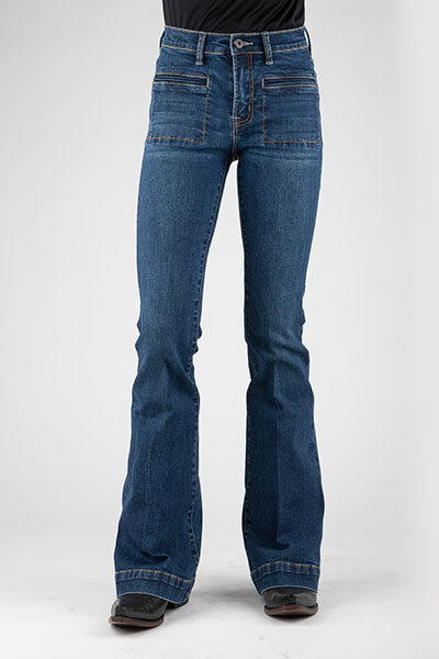 Womens Stetson 921 High Waist Flare Jean