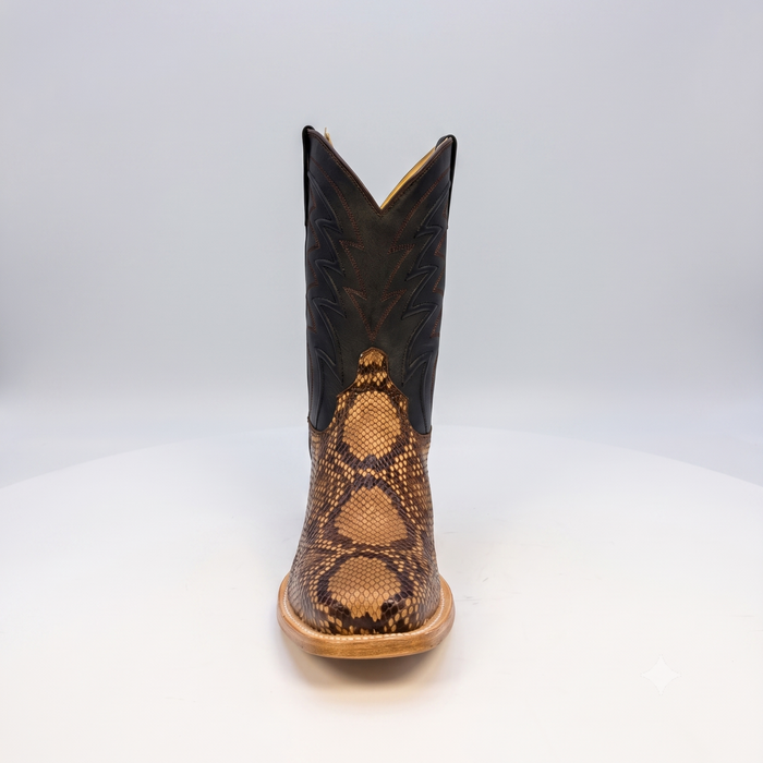 Mens Stetson Python Cutter Toe Boot