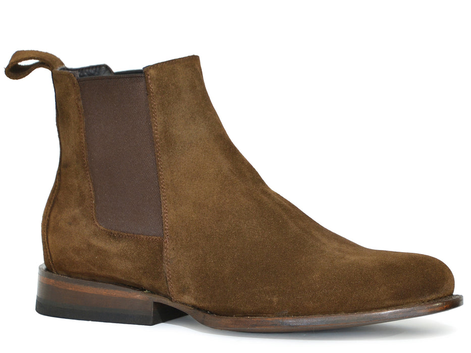 Stetson Brown Suede Beat Chelsea Boot