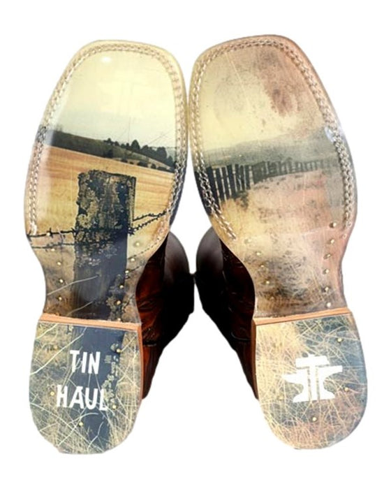 Men's Tin Haul "Sharp As Ever" Square Toe Boot