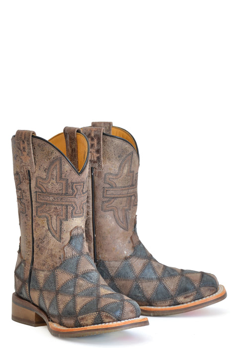 Boys Tin Haul "Triangulum" Square Toe Boot