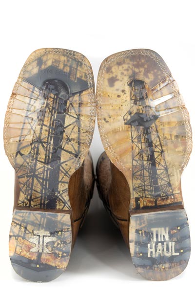 Men's Tin Haul "Roughneck" Square Toe Boot w/ Lug Sole