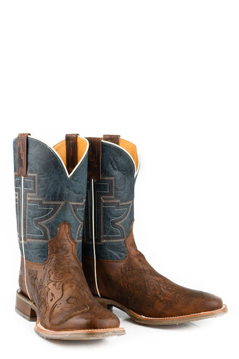 Men's Tin Haul "Guitar Man" Square Toe Boot