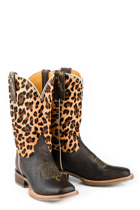 Women's Tin Haul "Wild Cat" Square Toe Boot