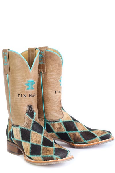 Women's Tin Haul "Pet Me" Square Toe Boot
