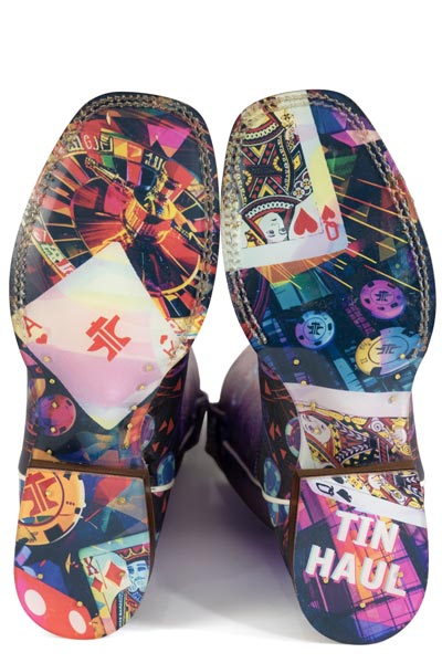 Women's Tin Haul "Lady Luck" Square Toe Boot