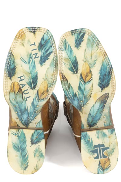 Women's Tin Haul "Plume" Square Toe Boot