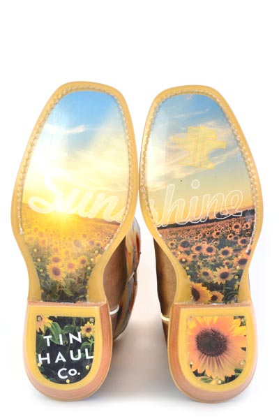 Women's Tin Haul "Follow The Sun" Cutter Toe Boot