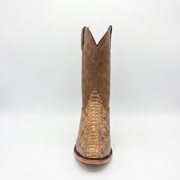 Mens Stetson Python Round Toe Boot