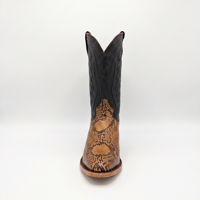 Mens Stetson Python Round Toe Boot