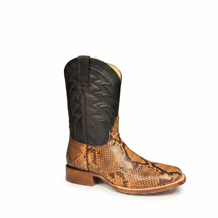 Mens Stetson Python Square Toe Boot