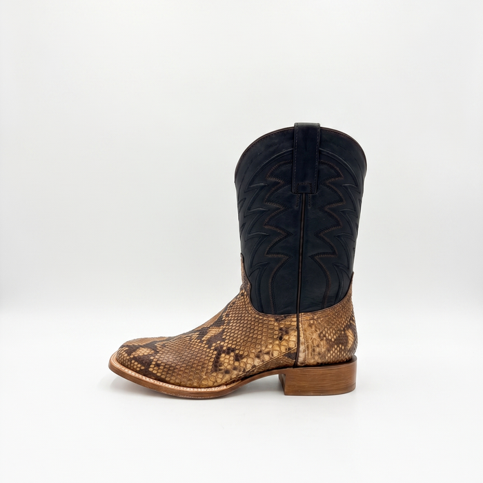 Mens Stetson Python Square Toe Boot