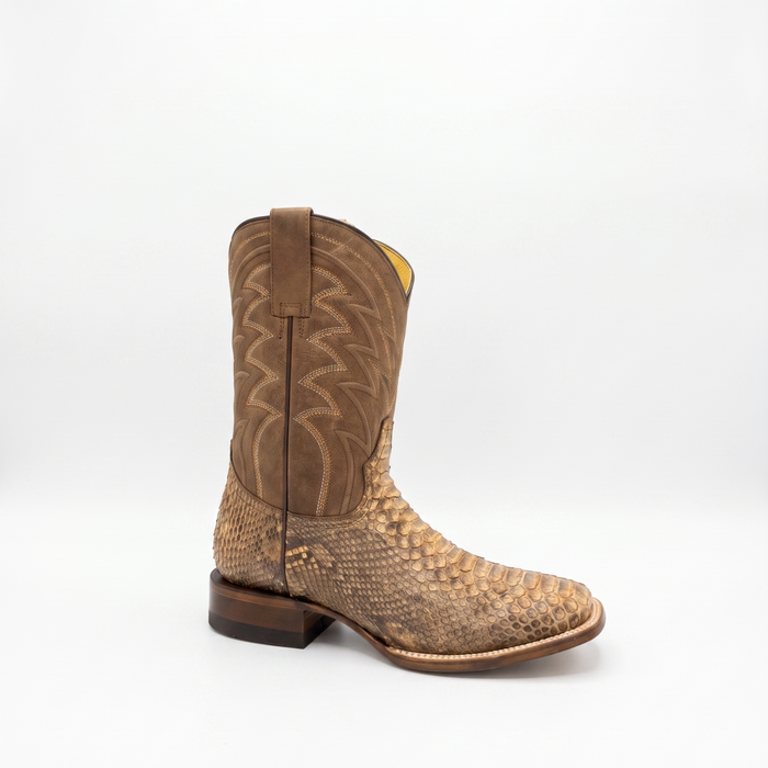 Mens Stetson Python Square Toe Boot