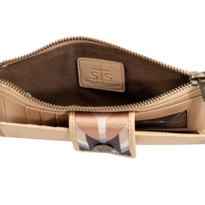 STS Ranchwear Basic Bliss Buckskin Haley Bifold Wristlet