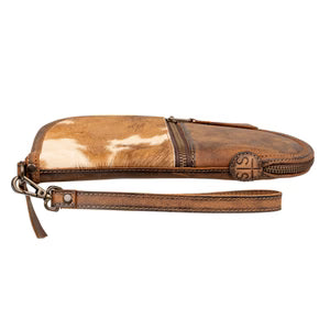 STS Ranchwear Classic Cowhide Small Pistol Case