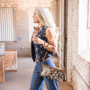 STS Ranchwear Classic Cowhide Bailey Bag