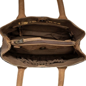STS Ranchwear Classic Cowhide Josie Satchel