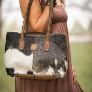 STS Ranchwear Classic Cowhide Josie Tote