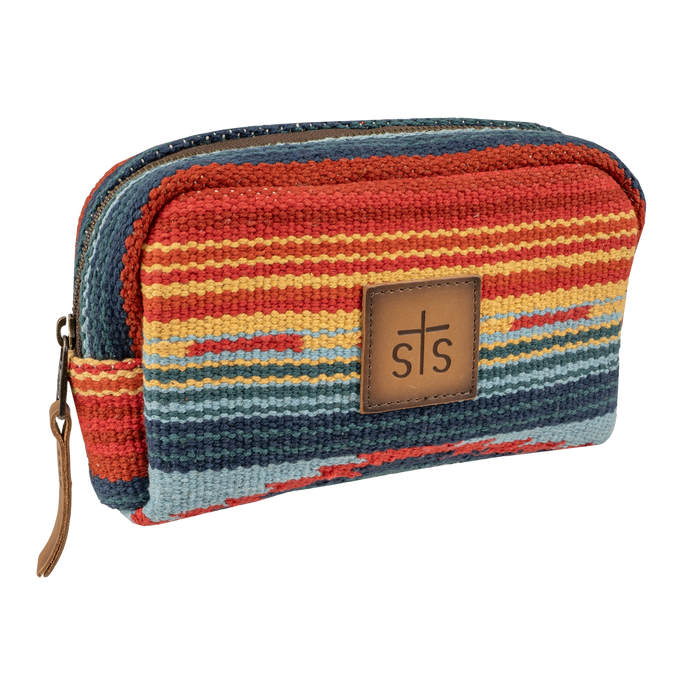 STS Ranchwear Chaynee Valley Serape Bebe Cosmetic Bag