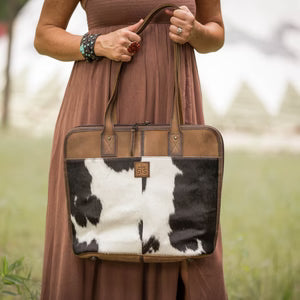 STS Ranchwear Classic Cowhide Laptop Shopper