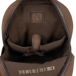 STS Ranchwear Classic Cowhide Whitness Backpack