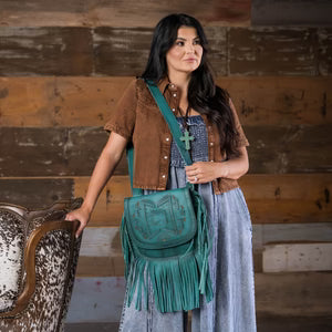 STS Ranchwear Wayfarer Turquoise Selah Saddle Bag