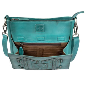 STS Ranchwear Wayfarer Turquoise Olivia Crossbody