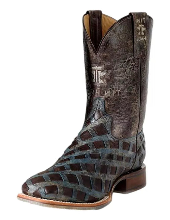 Men's Tin Haul "Knotted" Square Toe Boot