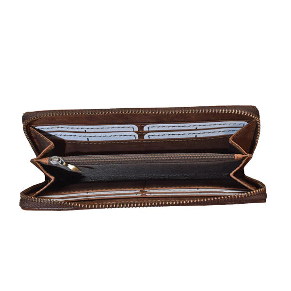 STS Ranchwear Baroness Bifold Zip Wallet