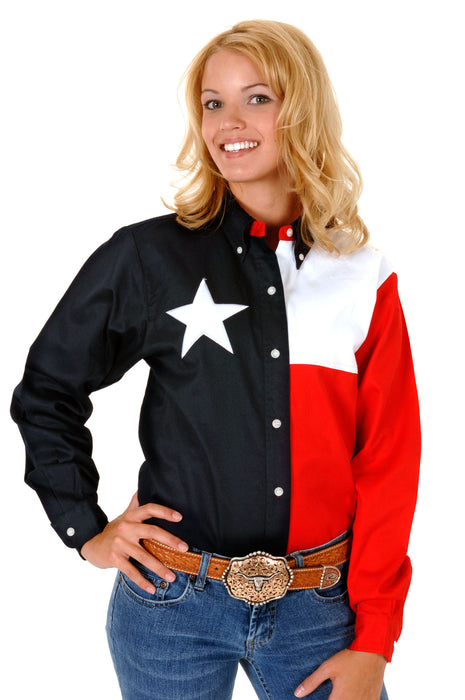 Roper "Texan" Long Sleeve Button Up Shirt