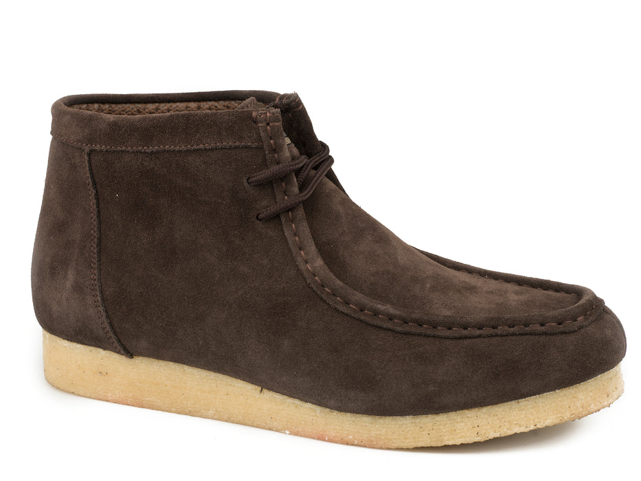 BROWN SUEDE LEATHER