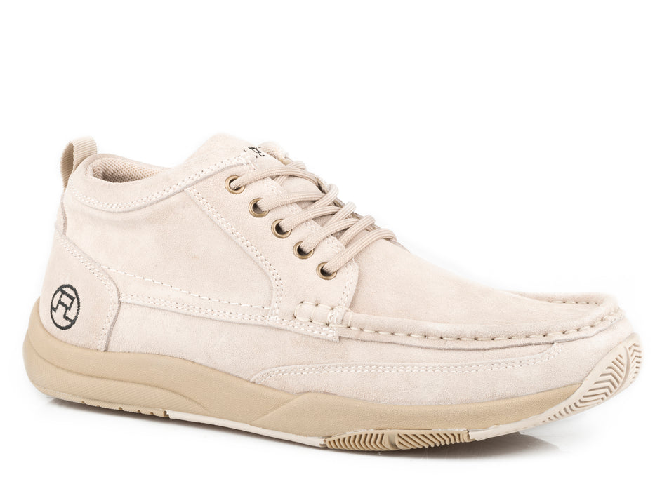 BEIGE SUEDE LEATHER UPPER