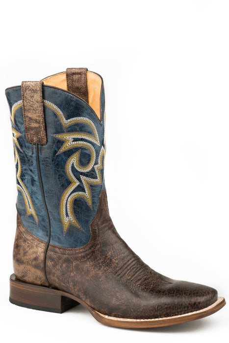 Men's Roper Vintage Brown Square Toe Boot