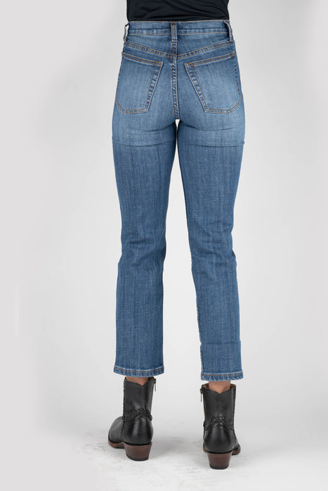 Women's Tin Haul Mid Rise Cropped Fit Western Jeans
